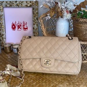 Flap bag chain link purse cross body purse